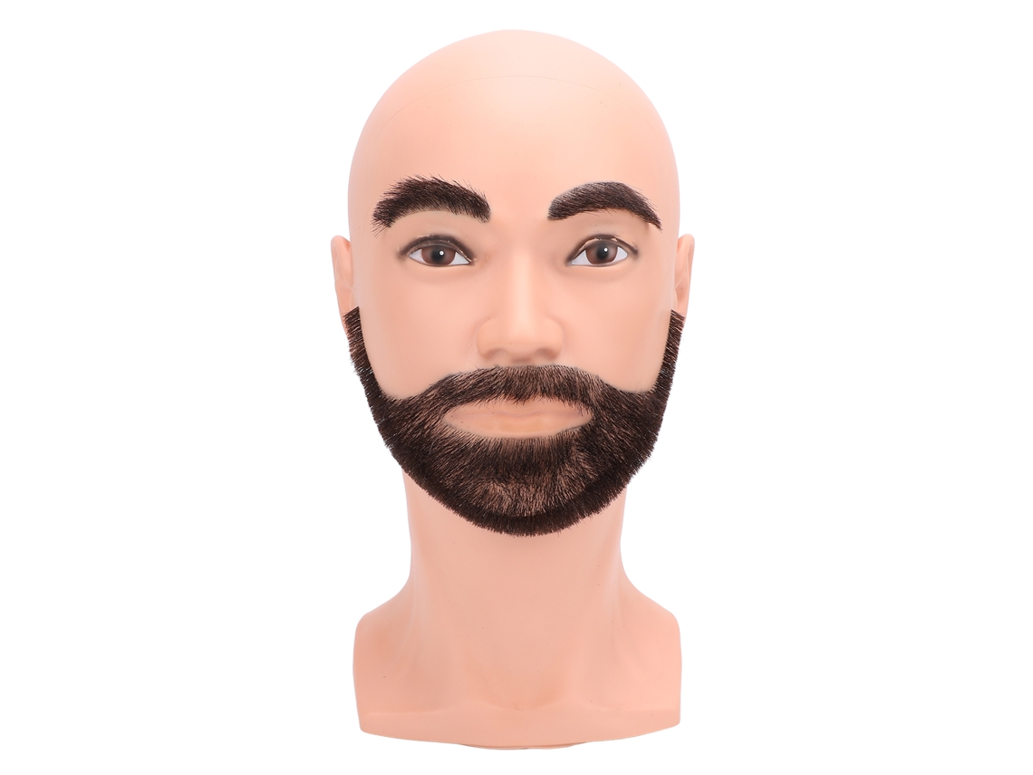 2026 cabeza de Maniquí Masculino para Barberos Entrenamiento de Corte de Barba