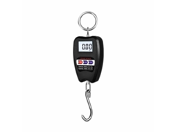 Balança Eletrônica Portátil De Gancho 200kg, Tela Lcd Gancho Aço Alt Inf