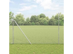 Vidaxl Fixação Para Cerca Hexagonal No Chão 10 X 1,5 M Aço Galvanizado