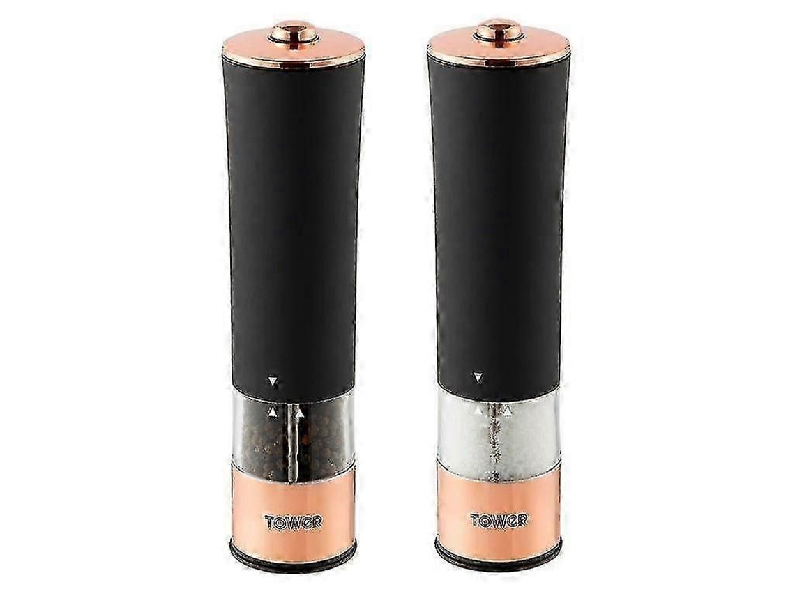 Conjunto de Moedores Elétricos Sal e Pimenta com Ajuste de Moagem GOKOCO