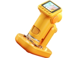 Microscópio Digital Portátil Com Ecrã De 2 Polegadas E Zoom De 1600x