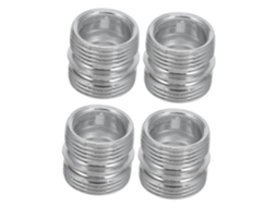 Conjunto De Conectores Plafope, Porca De Fenda Dupla Para Prateleiras, Peças De Bambu, Design Com Rosca Dupla