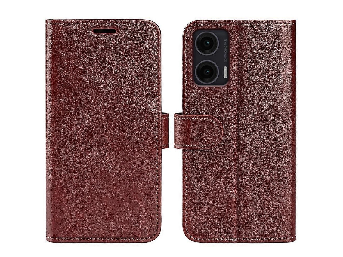 Capa De Celular De Couro Com Flip Horizontal Com Textura R64