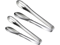 Pinças De Cozinha Abaodam, Conjunto De 2 Peças, Tamanhos G E P, Aço Inoxidável Espesso, Utensílio Multifuncional Para