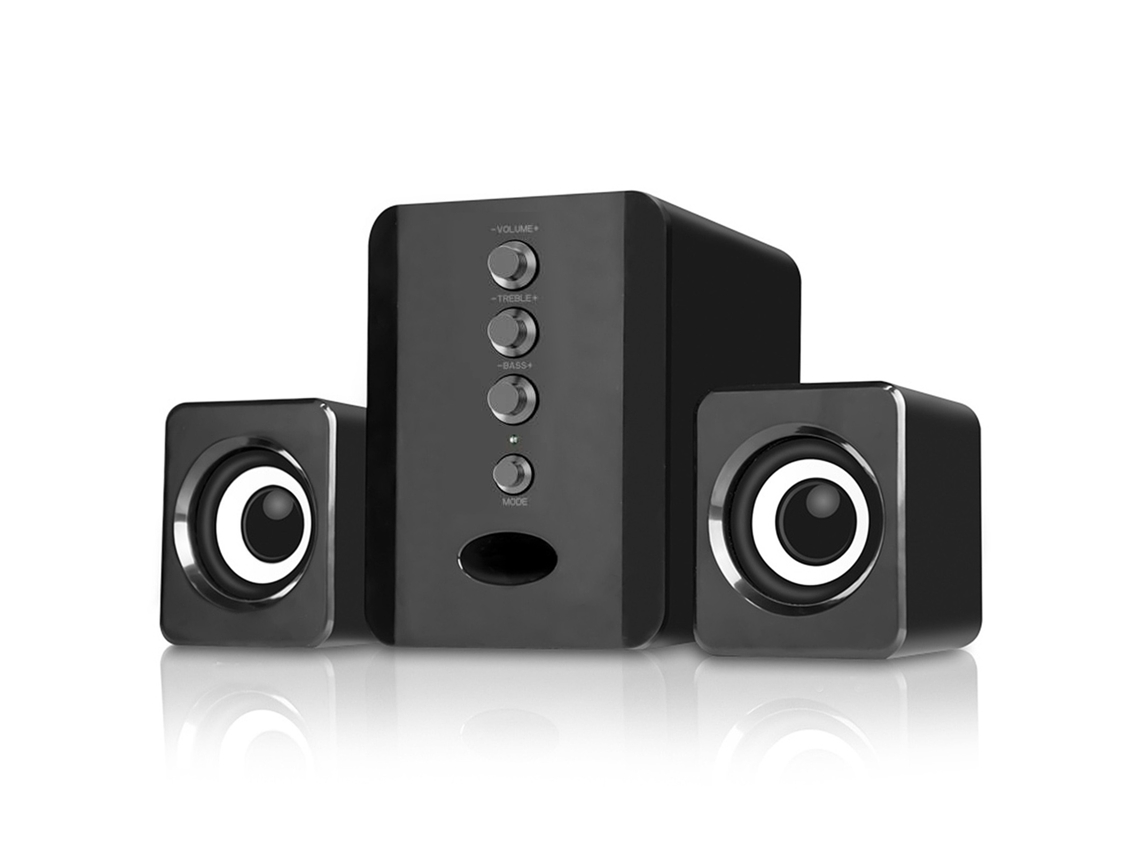 Caixas De Som Com Fio Usb D-202 - Caixas De Som Estéreo Para Computadores