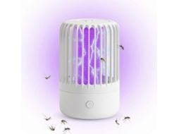 Mata-insetos Elétrico, Lâmpada Uv 360° Para Matar Mosquitos, Armadilha Usb Repelente Elétrico Par A Uso Interno E