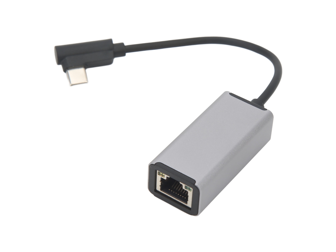 Adaptador Ethernet Usb C Para Rj45 10-100mbps Conversor De Rede Type C Para Telefones E Notebooks