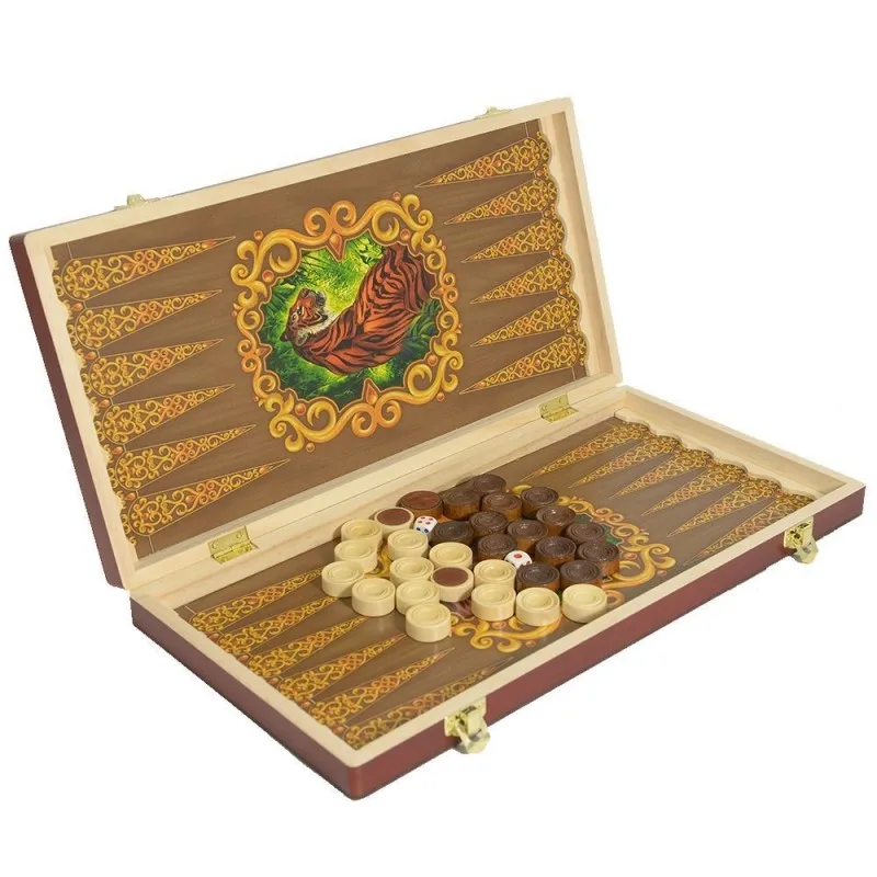 (29cm) Jogo De Tabuleiro De Festa Com Dados, Gamão, Jogo De Tabuleiro Para Entretenimento E Viagens