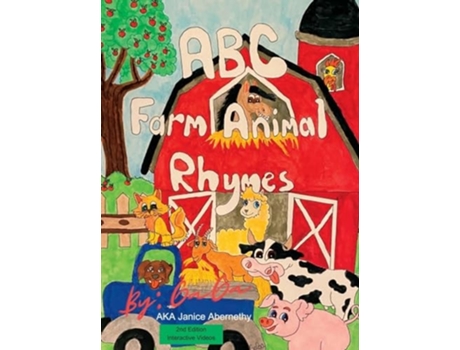 Livro ABC Farm Animal Rhymes de Janice Abernethy (Inglês - Capa Dura)