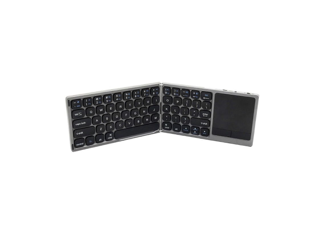 Teclado Dobrável Sem Fio Compatível Com Bluetooth, Multifuncional E Recarregável Para Celular, Tablet E Computador. Nostalgia88