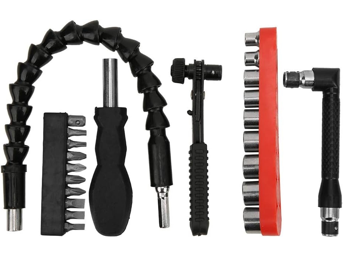 Conjunto De Bits Eixo Flexível Em Aço Carbono Premium Para