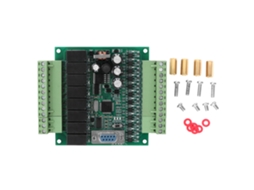 Placa De Controle Programável Industrial Plc Fx1n 20mr Para Controle Automático Dc 22v-28v