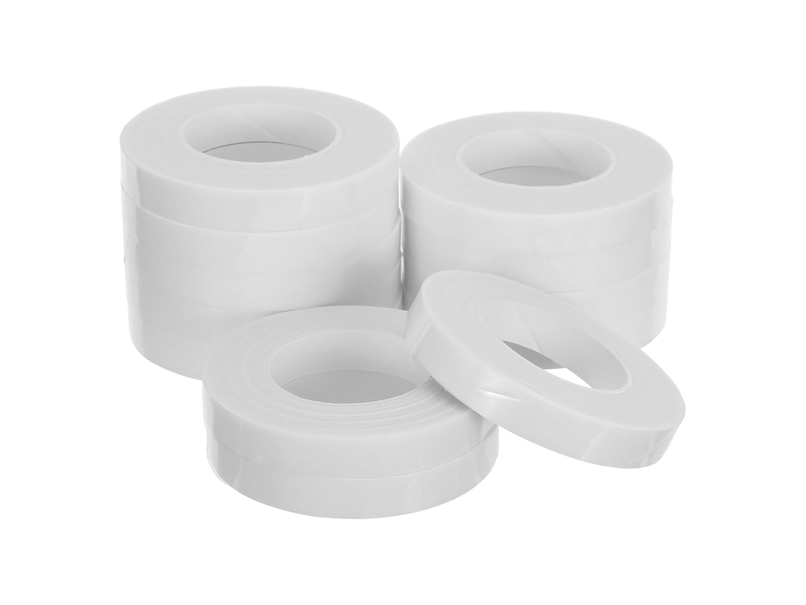 Pacote com 12 folhas de papel branco para arranjos florais, 1,2 cm