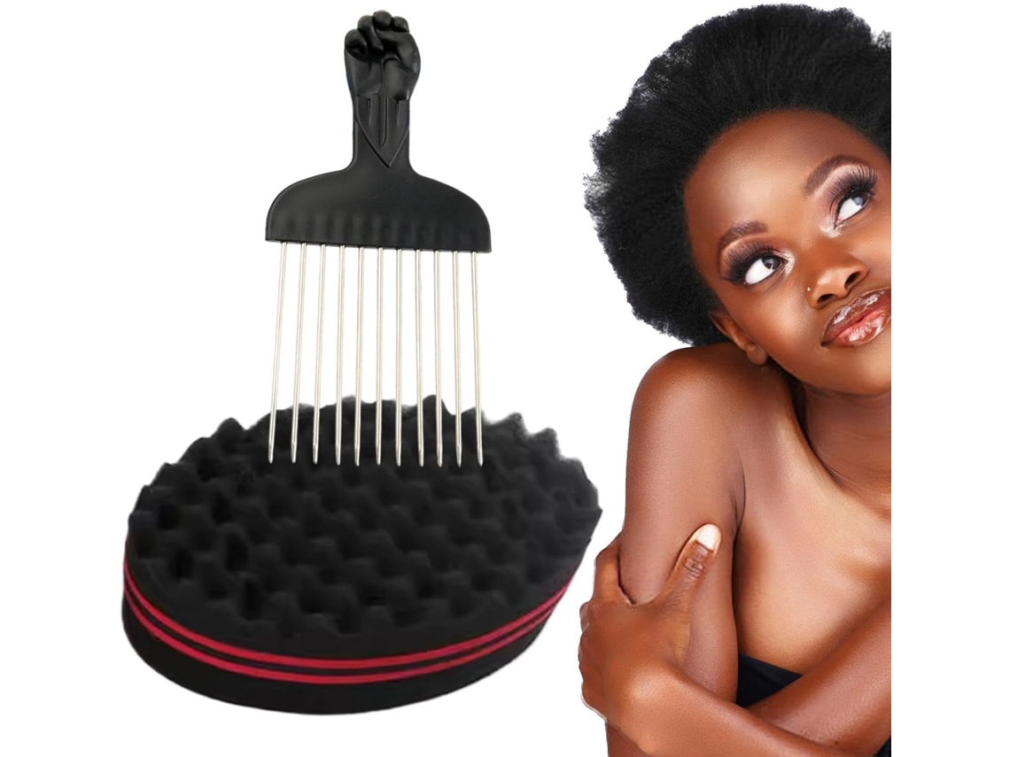 Esponja Para Modelar Dreadlocks, Dando Volume, Definição e Manutenção.