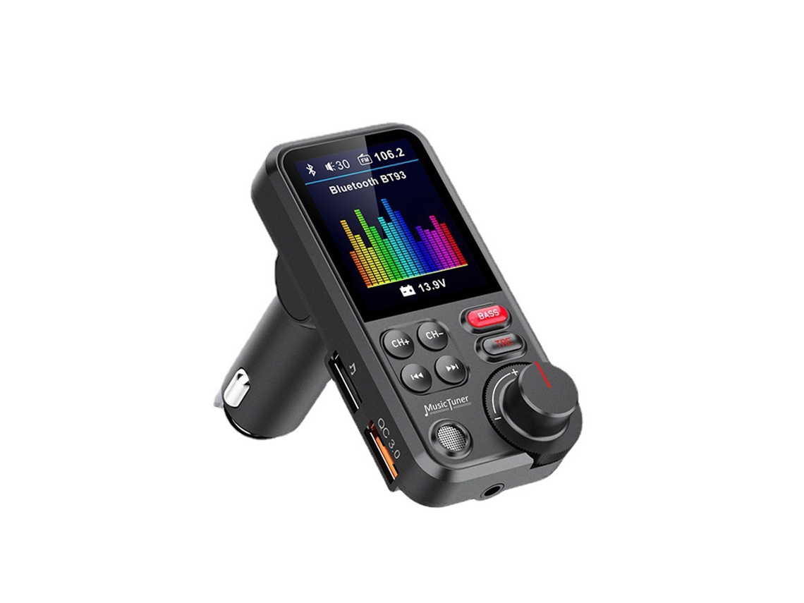 Transmissor Fm Bluetooth Veicular, Carga Rápida