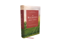 Livro the nkjv, macarthur daily bible, 2nd edition, hardcover, comfort print de general editor john f macarthur (inglês)