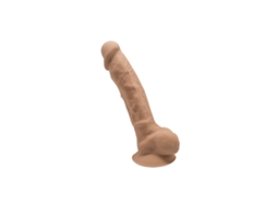 Dildo Realista Silexd Caramel Bege VETONEK