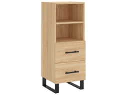 Aparador VIDAXL Marrom Madeira processada (34,5x34x90 cm)