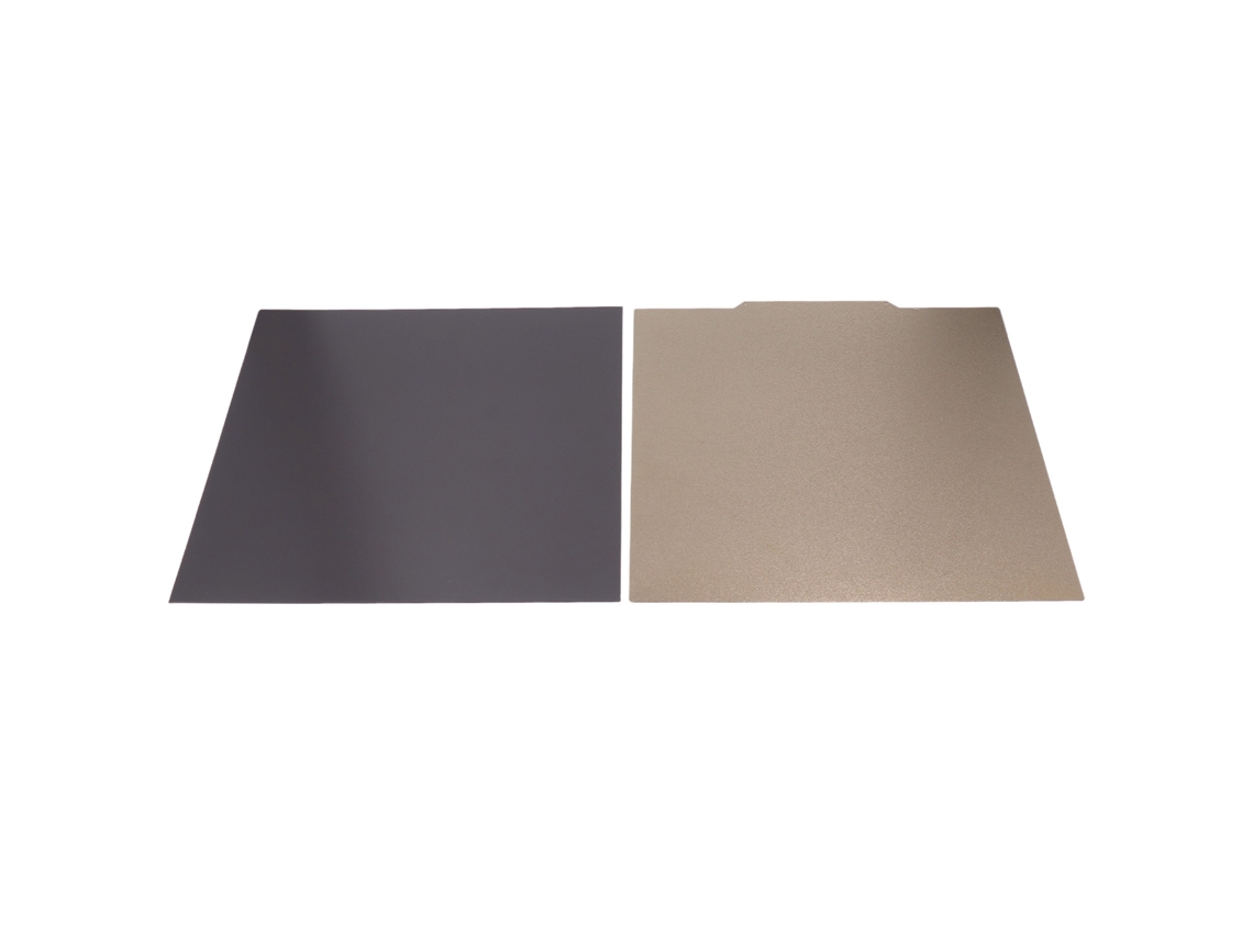Placa de Construção Pei Dupla Face com Textura Mágnetica 332x340mm para Raise3d Pro2 e Pro 2 Plus da S/MARCA