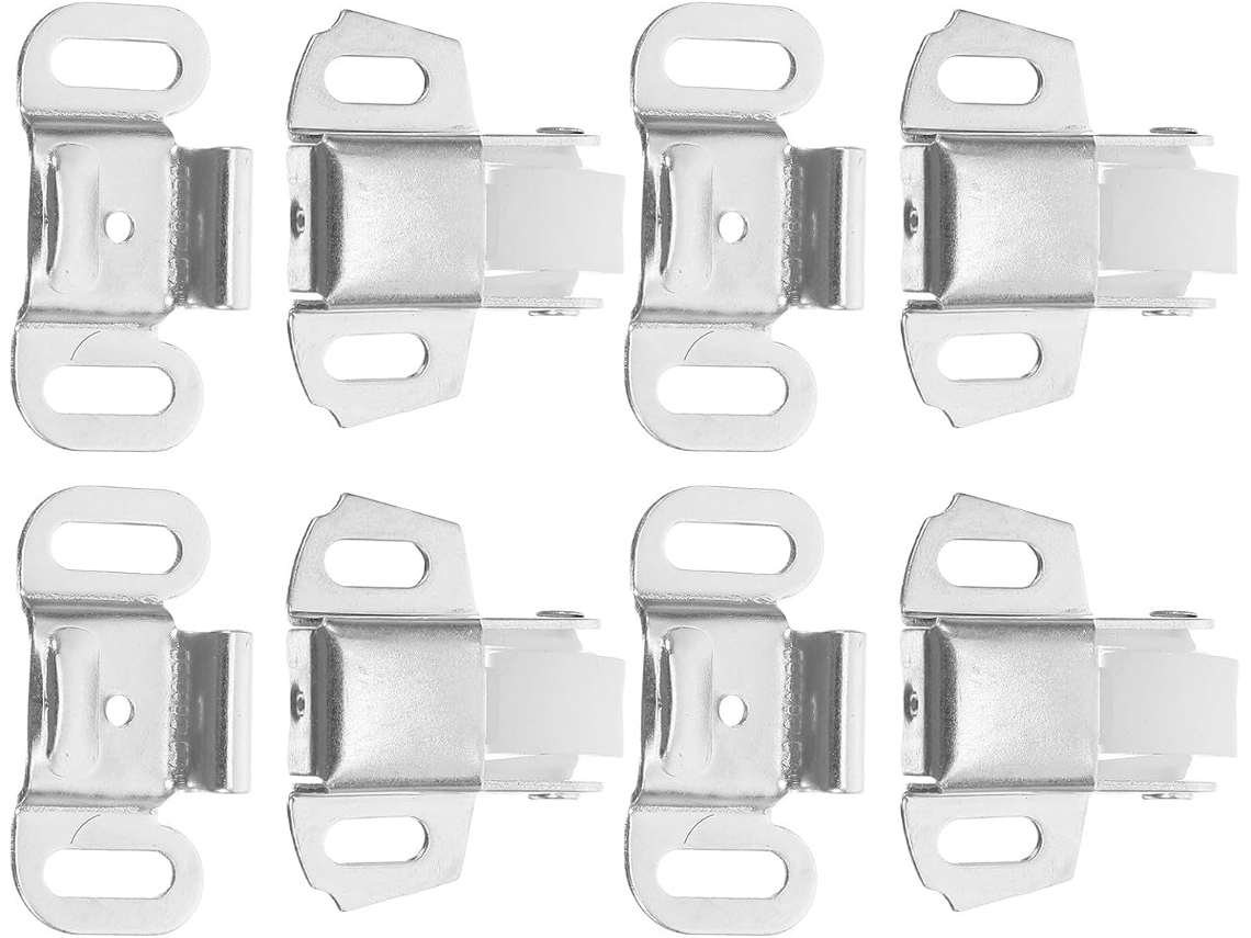 Shineofi Conjunto De 4-travas Rodízio Para Portas Armários E Closets, Em Ferro, Com Fechamento Seguro