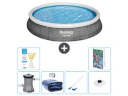 Piscina Bestway Fast Set Redonda 396x84 Cm 5 peças S204 BESTWAY