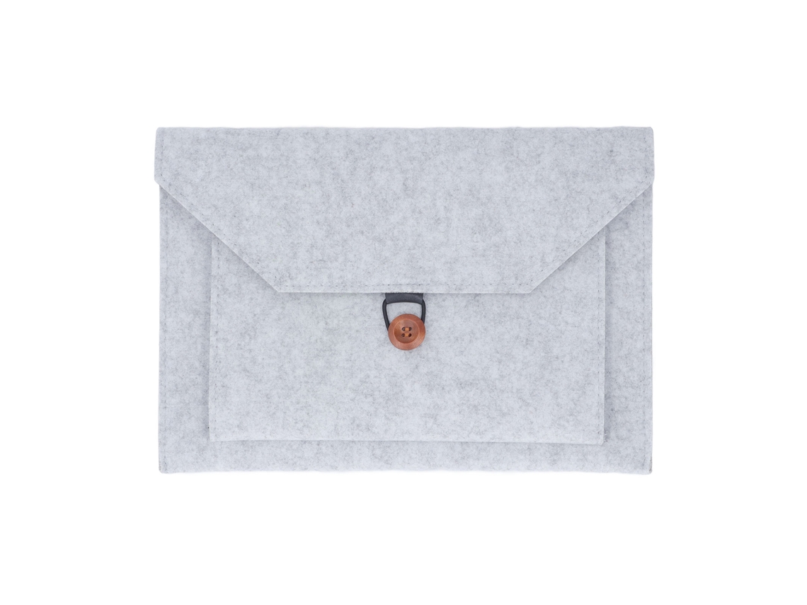 Primerox bolsa de Feltro para Notebook e Tablet Resistente a Arranhões Portátil com Costura Refinada