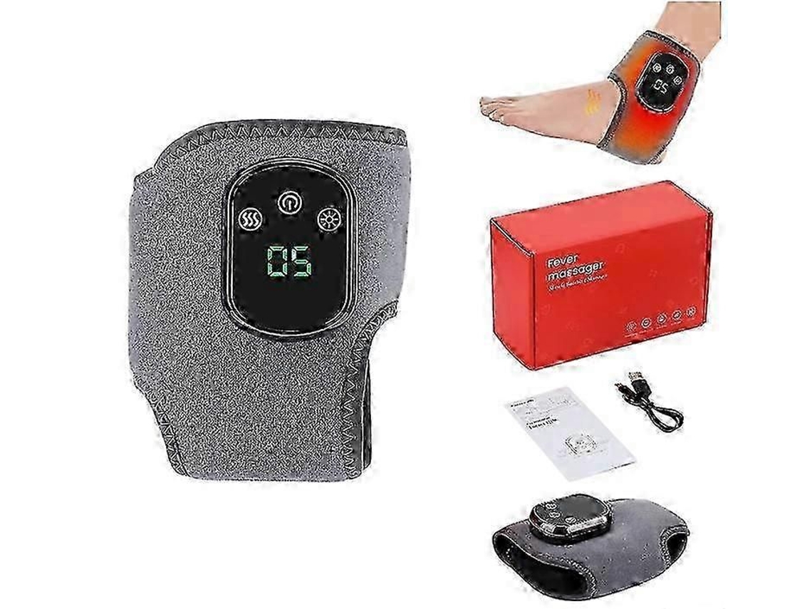 Massageador De Pés 3 Em 1 Sem Fio Com Modos Vibração, Elétrico Para E Tornozelos, Relaxa Os Músculo S Possui 5 Níveis Aq