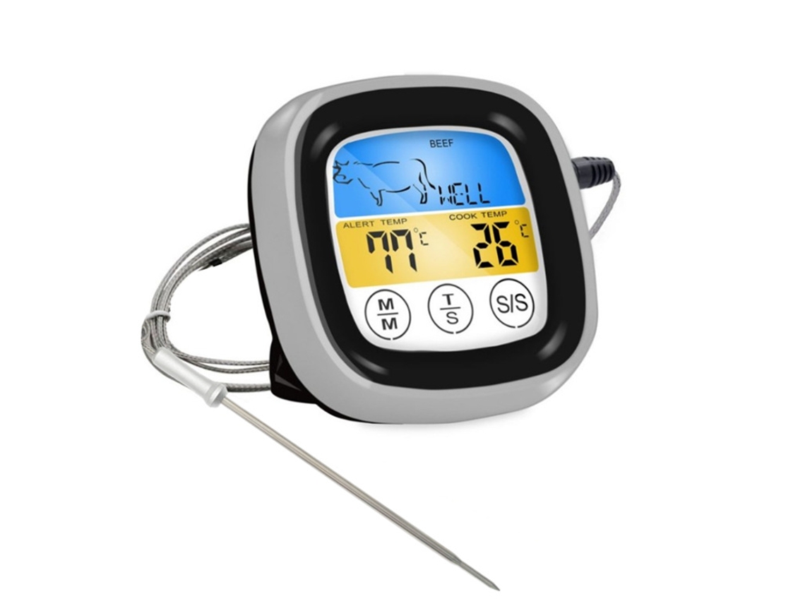 Termômetro Digital para Carnes para Forno e Grelha AQUAFORGE