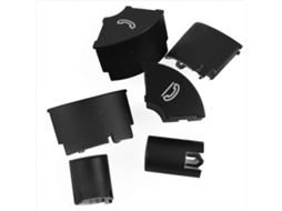 Capas De Acabamento Para Botões E Interruptores Do Volante Do Carro