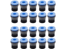 20 Clipes De Bico Integrados, Conector Extrusora Bowden, Tubo Ptfe,