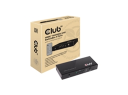 Club 3d Sensevision Csv, 1370, Comutador De Vídeo/áudio, 4 Portas