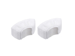 12 Fundas De Paño Para Mop Easyfix Sc1 Sc2 Sc3 Sc4 Sc5 Sv7 Limpiador De Vapor Reemplazo Toallas Absorbentes