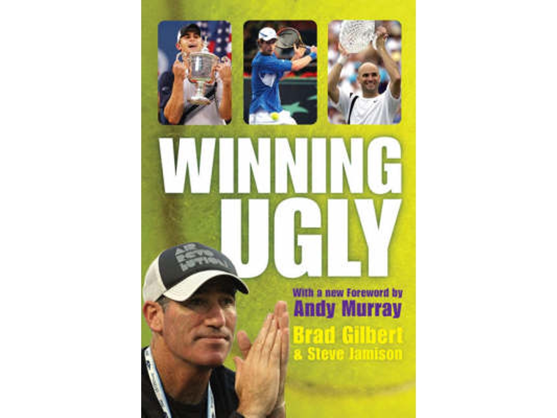 Livro Winning Ugly de Brad Gilbert e Steve Jamison (Inglês)