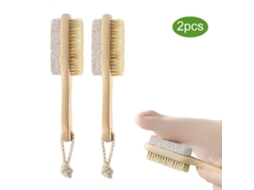 Pincéis De Pés Com Pedra Pómiça E Alça Para Calos E Exfoliação