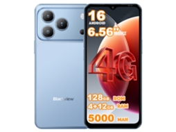 Smartphone Blackview Wave 7c 4g 6.56" 4gb 128gb 5000mah Android 16 Dual Sim Azul