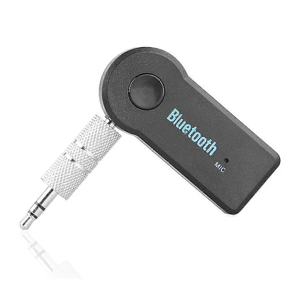 Receptor De Áudio Bluetooth Aux Com Microfone, 1 Unidade - Preto