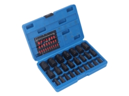 Conjunto De Extractores De Parafusos Laxiscreed Para Remover Parafusos Partidos E Facilitar Manutenção