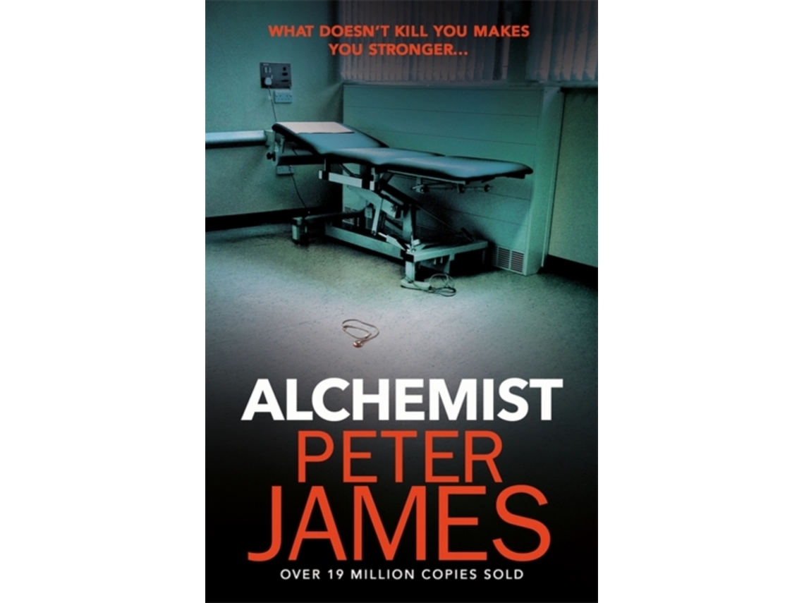 Livro Alchemist de Peter James (Inglês)