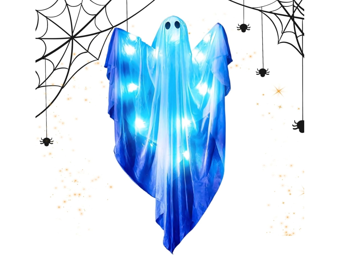 Decorações de Halloween Decorações de Halloween com Fantasmas Ajustáveis, Figuras Penduradas Assustadoras e Fofas com CHABERLU
