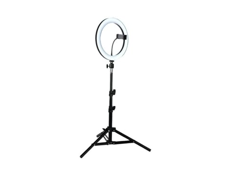 Kit Completo Ring Light com Tripé 210 cm Youtuber Selfie Pro