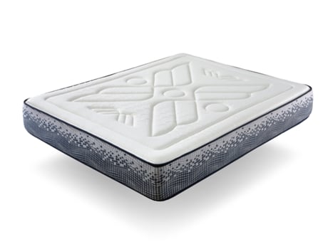 Colchão De Molas Imperium 200x200 – 29 Cm De Altura | Molas Multicamadas Com Memória | Ergonômico | Firmeza Média | Antibacteriano E Respirável