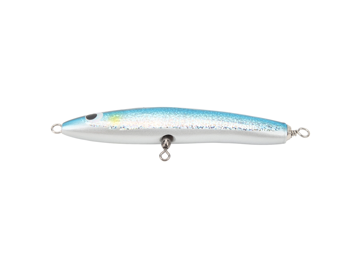 Pencil Lure Surface Floating 3d Bionic Fish Attracting Wooden Fish Pencil Lure 165mm45g