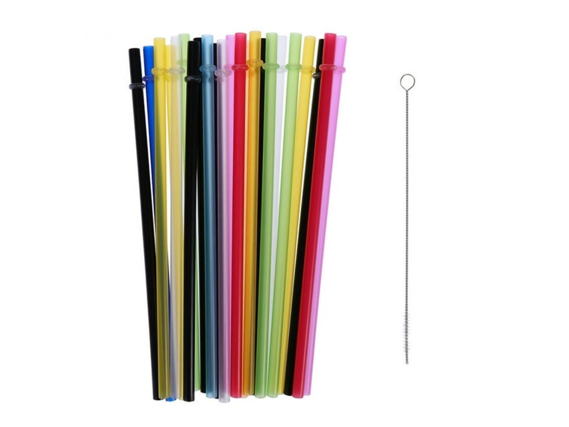 Canudo De Silicone Com Tampa, Compatível Com Stanley Cup 30 Oz 40 Oz, Canudo Reutilizável 12 Polegadas Kofihety
