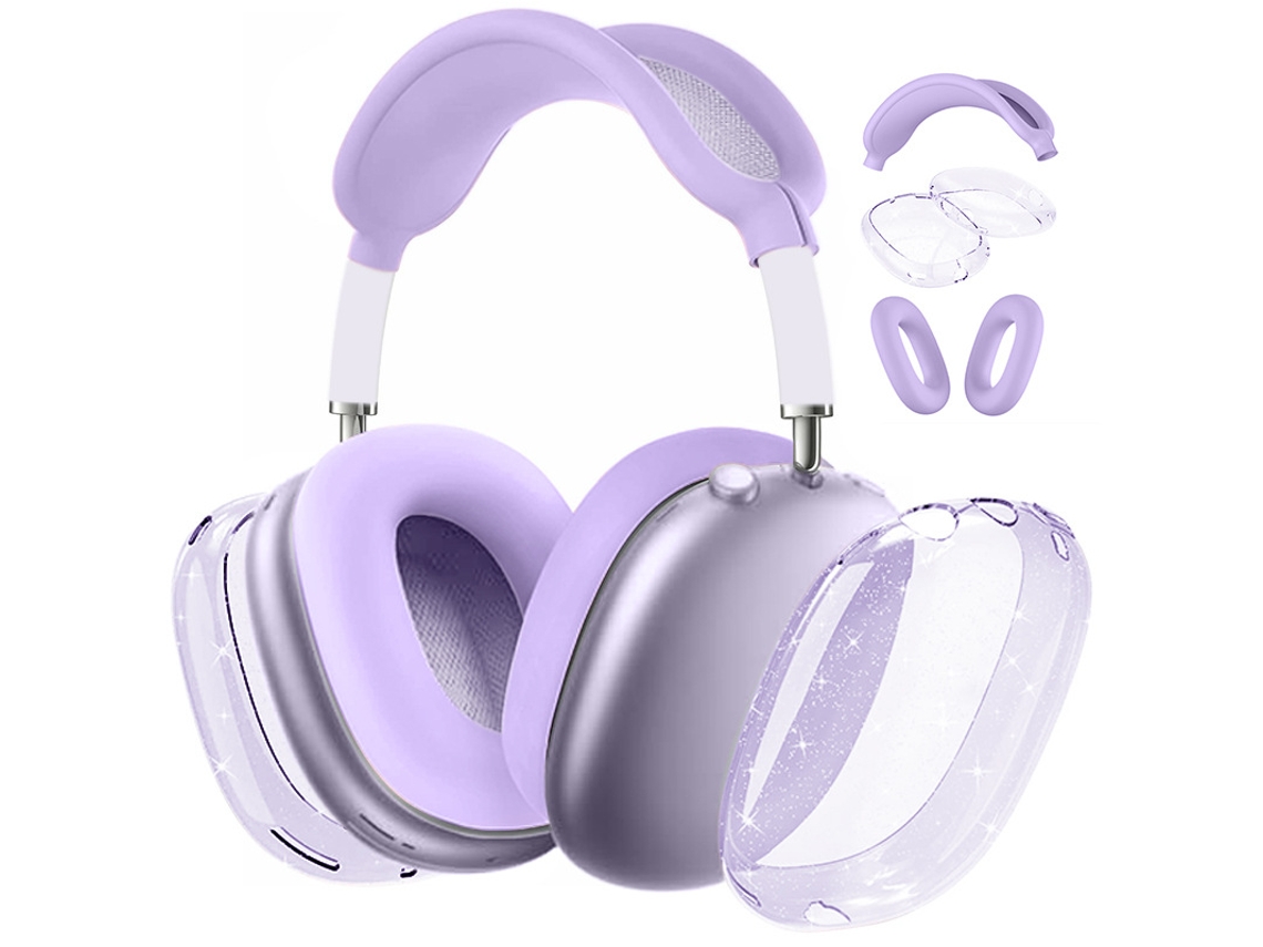 Capa Protetora para Airpods Max CZHHMART em Tpu e Silicone Transparente