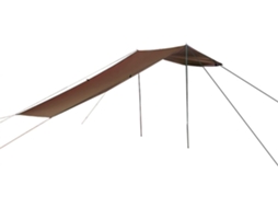 Lona de Camping Leve com Suportes para Proteção Solar. Kit de Toldo Impermeável para Carro, para Mochilão, Trilhas e CHABERLU