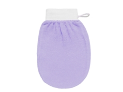 Luvas de Esfoliação Profunda (1 Unidade) Luvas de Limpeza Facial 100% em Fibra de Viscose MDUG (roxas)