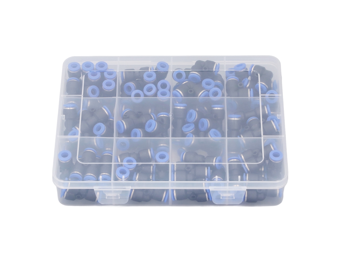Laxiscreed Set De Componentes Pneumáticos De 80 Peças Para Conexões Rápidas De 1/4 Polegadas