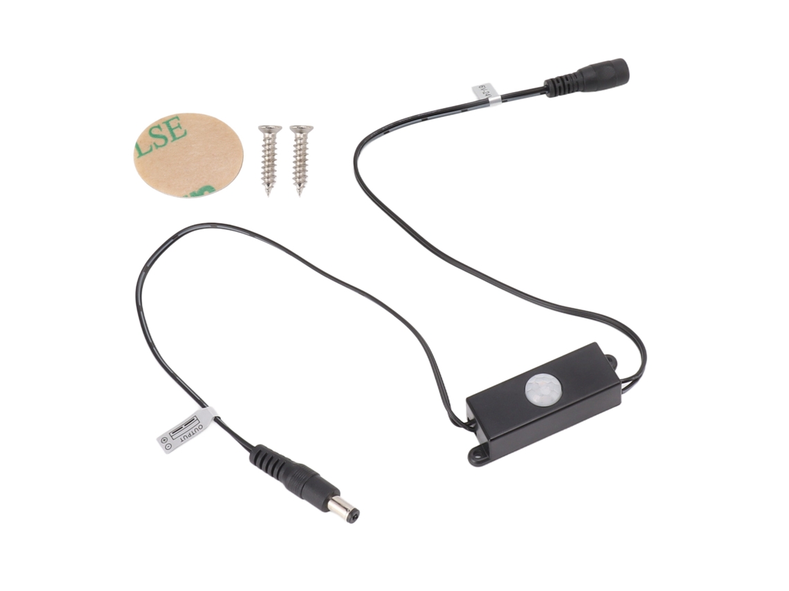 Sensor de movimento PIR infravermelho mini 6 24v DC com ângulo de 120° | S/MARCA