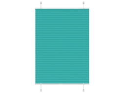 Vidaxl Gasolina Verde Plissada Cega 100x100 Cm Largura Tecido 99,4 Cm
