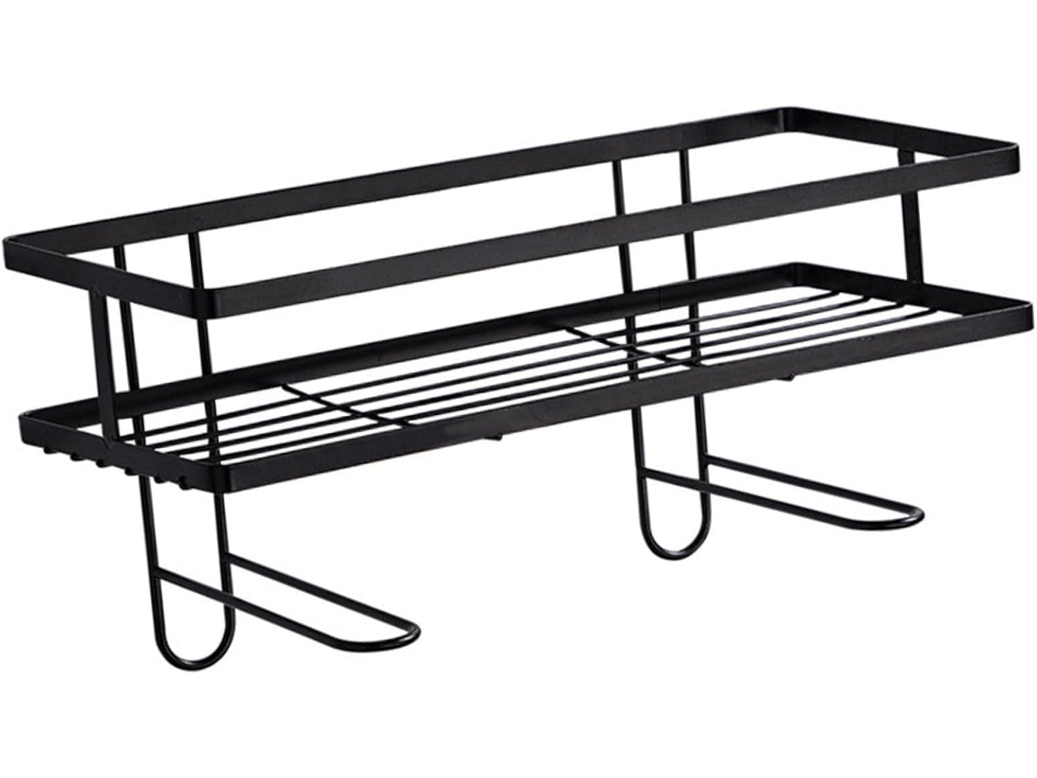 Suporte Para Caixa Acoplada Alipis, Fácil De Instalar, Em Ferro Preto, Com Grande Capacidade E Design À Prova D Água